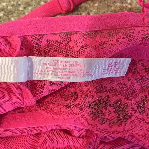 Victoria’s Secret PINK Lace Bralette - Size Small - Picture 6 of 6